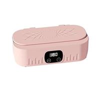 Occhiali Ad Ultrasuoni Pulitore Detergente Bagno Di Pulizia Alta Frequenza Pulizia Efficiente(Pink)