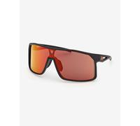 Occhiali adidas Sport Alkator neri con lenti a specchio arancioni