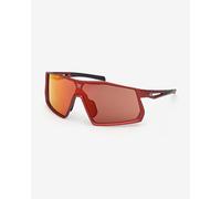 Occhiali adidas Sport SP0123 rossi con lenti a specchio arancioni