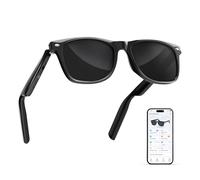 GetD Occhiali intelligenti AI con assistente ChatGPT, traduzione in tempo reale, lenti da sole polarizzate uomo e donna unisex, cuffie e occhiali 2 in 1, batteria da 11 ore