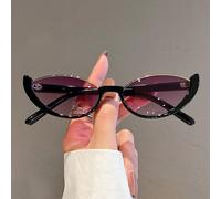 occhiali alla moda a forma di occhio di gatto, perfetti come regalo per un amico, accessori da spiaggia, accessori da spiaggia da donna, occhiali, abbigliamento casual autunnale e invernale da donna, 