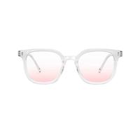 Occhiali alla Moda da a Grandi montature Decorative Street Shot Light (Clear One Size)