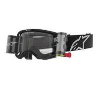 Maschera Cross Alpinestars Vision 8 Corp Nero Nero