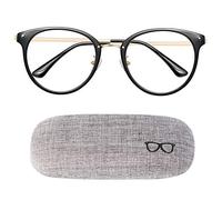 Occhiali Anti Luce Blu,Occhiali da Lettura ,Clear Lens Retro Blue Light Blocking Glasses, Occhiali Antiaffaticamento,Occhiali Antiriflesso Anti Filtro Luce Blu Per UV PC Gaming Computer Uomo Donna