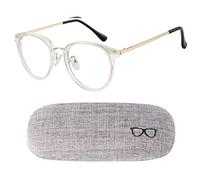 Occhiali Anti Luce Blu,Occhiali da Lettura ,Clear Lens Retro Blue Light Blocking Glasses, Occhiali Antiaffaticamento,Occhiali Antiriflesso Anti Filtro Luce Blu Per UV PC Gaming Computer Uomo Donna