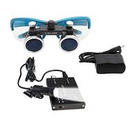 Occhiali Binoculari Chirurgici Professionale Dentista Dentale Chirurgico Binoculari, Medica A Due Vie Regolazione Occhiali Binocolo Ingrandimento, Ingrandimento 3,5x, 420 mm, con Luce Frontale