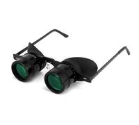 Occhiali binoculari professionali per pesca, teatro, visite turistiche, birdwatching, sport, concerti, opera, TV, mani libere, per adulti e bambini (pellicola verde O
