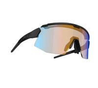 Occhiali Bliz Breeze Nano Optics nero con lenti Nordic Light blu viola