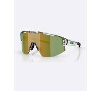 Occhiali Bliz Matrix Transparent White con lente Green