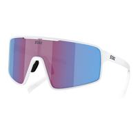 Occhiali Bliz P001 - Matt White Rose-Violet Mirror Blue Standard / Bianco