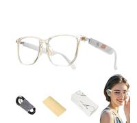 Occhiali Bluetooth Euvelle, Occhiali Bluetooth Euvelle Ai, Con Lenti Fotocromatiche, Multifunzione Ai Smart, Suono Chiaro Con Audio E Microfono (Brown(anti-blue light))