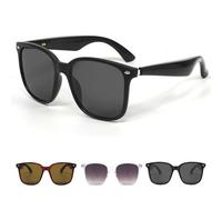 Occhiali Bluetooth Intelligenti AI Smart Glasses Auricolare Aperto Auricolari con Traduzione Audio IA in 100+ Lingue Occhiali da sole Traduttore Wireless Occhiali connessi