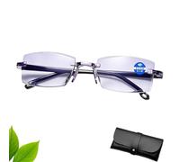 Occhiali che si adattano automaticamente alla vista - Occhiali Autofocus e Autoregolanti - Occhialia Messa a Fuoco Adattiva con Cristalli Liquidi,per Uomini e Donne (3.0X,1*A)