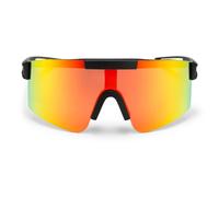 Occhiali CHPO Brand Sunglasses Luca Black Red Mirror - Occhiali Sportivi