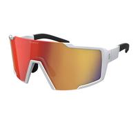 occhiali ciclismo Shield Compact 2025 small bianco