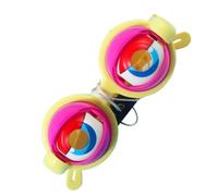 Occhiali con occhi divertenti, colorati e lampeggianti, con corda | Accessorio per costume da scherzo per feste, carnevale, Halloween, brevi video, foto e incontri divertenti