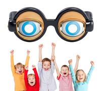 Occhiali con Occhio Winking per Spettacoli, Divertenti Cornici Kinetic con Azione Manuale di Blink, Leggeri Occhiali Novità per Feste, Costumi, Fotografie e Eventi Divertenti