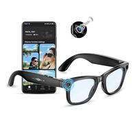 Occhiali con Telecamera 8MP, Smart Glasses Ai con Chiamate Bluetooth & WIFI, Occhiali Intelligenti con Traduzione AI in Tempo Reale/Riconoscimento di Oggetti, Occhiali Da Sole Bluetooth Uomo Donna