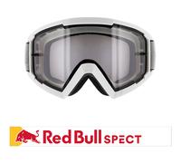 Red Bull SPECT Eyewear Whip 013 Occhiali da motocross (White,One Size)