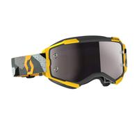 Occhiali cross Scott Fury Grigio camo Giallo lente argento cromato