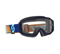 Occhiali cross Scott Split OTG Blu royal Arancione lente chiara