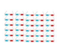 Occhiali da cartone 3d da 30 pezzi Eyewear per video di film per film per film