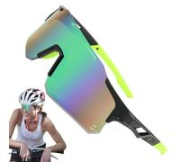 Occhiali da ciclismo da uomo, antiriflesso, lenti leggere, resistenti e sportivi, occhiali da sole da viaggio e avventura, esplorazione di sentieri, giornate soleggiate, attività, visione chiara