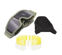 Occhiali da ciclismo, occhiali da motocross, occhiali da equitazione da bicicletta antivento da motocross professionali, occhiali protettivi per gli occhi anti-appannamento e antigraffio per adulti