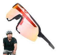 Occhiali da ciclismo polarizzati - Occhiali sportivi per attività all'aria aperta, per tutte le condizioni atmosferiche, montatura leggera, protezione UV, adattiva, per sport, uso quotidiano, ciclismo