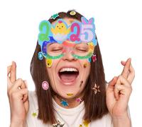 Occhiali da coniglio allegri pasqua, per cabina fotografica per il giorno di Pasqua | Decorazioni per occhiali di Pasqua allegra,Cornice per occhiali di Pasqua a forma di cartone animato