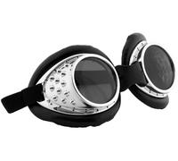 Occhiali Da Costume Da Adulto Aviatore Radioattivo Argento