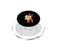 Occhiali da donna con stampa leopardata con volto di tacchino del Ringrazi PopSockets PopGrip per MagSafe