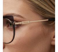 Occhiali Da Donna Pucci EP5220 020 Oro Rosa Montatura In Metallo Cat Eye 51mm