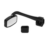 Occhiali da equitazione Specchietto retrovisore ABS Mini Specchietto retrovisore per casco regolabile multi angolo per bici da ciclismo Specchio per occhiali Leggero e durevole
