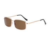 Occhiali da guida notturna, occhiali polarizzati per visione notturna antiriflesso, montatura in metallo alla moda, protezione UV, occhiali da giorno e da notte per occhiali da vista, occhiali da sole