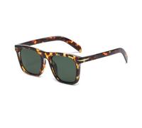 Occhiali da guida vintage da uomo anti luce blu, lenti sfumate alla moda, L