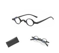 Occhiali Da Lettura Anti Luce Blue Donna Cerniera A Molla HD Computer Lettori Anti Luce Blue(Nero,2.5)