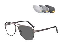 Occhiali da Lettura Che Cambiano Colore Lontano E Vicino Occhiali A Doppio Uso per Uomo E Donna Moda Ultraleggera Confortevole Old Man Full HD Full Metal