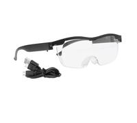 Occhiali da lettura con ingrandimento notturno unisex Luce a LED Visione chiara