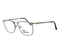 Occhiali Da Lettura Designer Ottici E2055 Eduardo GunMetal Argento 57Mm+3.00