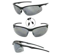 Occhiali Da Lettura Di Sicurezza Bifocali Sun Wrap Semi Rimless ANSI Z87.1