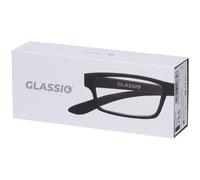 Occhiali da Lettura Glassio Cupertino Colore Nero Gradazione +3,5 1 pz