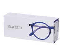 Occhiali da Lettura Glassio Monterey Colore Blu Scuro Gradazione +1,5
