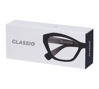 Occhiali da Lettura Glassio Santa Clara Colore Nero Gradazione +2,0 1