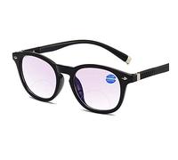 Occhiali da Lettura per Donna, Guarda Lontano e Vicino a Doppia Luce - Occhiali Multifunzione Anti-Blu-Ray - Materiale TR90 Ultraleggero - può Essere Indossato per Molto Tempo