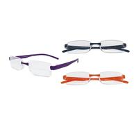 Mast Industria Italiana OCCHIALE DA LETTURA PREMONTATO TWINS SILVER TRIPLE +3,00 DIOTTRIE