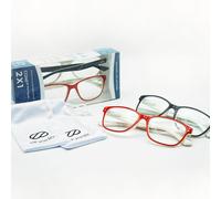 Occhiali da lettura / vista Unisex - Confezione Risparmio 2 pezzi CON CUSTODIA