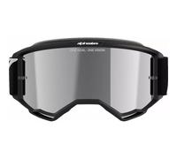 §Maschera Cross Alpinestars Vision 5 Corp Nero-Mirror Silver§
