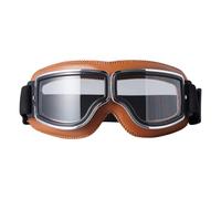 Occhiali da moto con occhiali antivento, montatura imbottita e cinghia elastica per viaggi su strada, uso quotidiano e percorsi aperti, occhiali da strada vintage, occhiali da moto, occhiali da