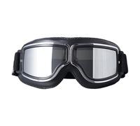 Occhiali da moto con occhiali antivento, montatura imbottita e cinghia elastica per viaggi su strada, uso quotidiano e percorsi aperti, occhiali da strada vintage, occhiali da moto, occhiali da
